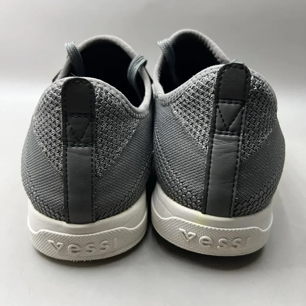 Vessi Weekend Waterproof Casual Shoes Women Size 10 Gray Comfort Low Sneakers